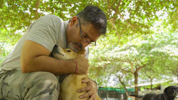 Help Rakesh take care of 850+ abandoned and injured dogs 1 Rakesh Shukla VOSD Sanctuary pic1